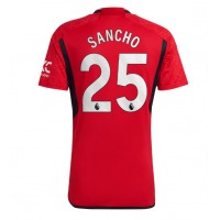 Manchester United Jadon Sancho #25 Hjemmedrakt 2023-24 Kortermet